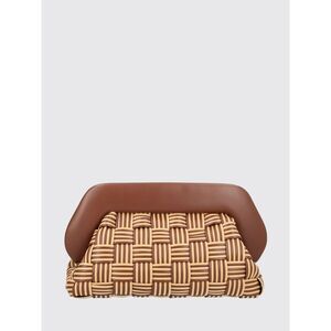 Themoire Clutch Woman Beige